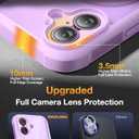 Diaclara Magnetic Designed for 17 Case Full Body Bumper,[Compatible with MagSafe] Military Drop Proof Cover with Built-in Touch Sensitive Anti-Scratch Screen Protector Purple