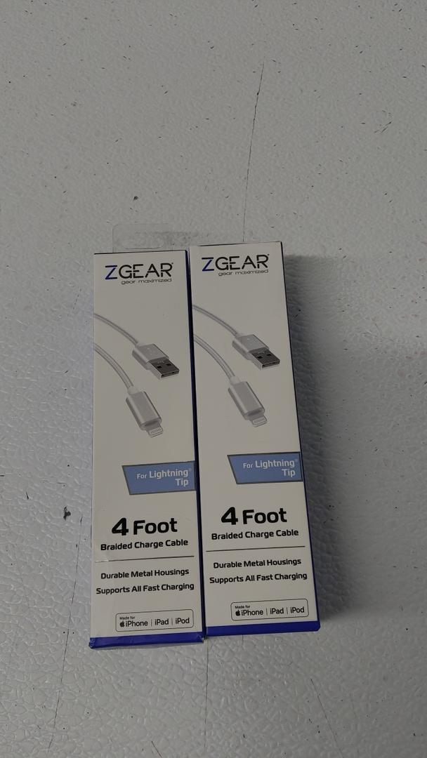 Zgear Charge Cable 4 FT