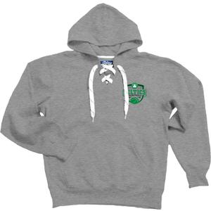 Blue 84 NBA mens Nba Officially Licensed Lace Up Hooded Sweatshirt Graphite (Large)