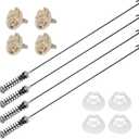 W11217817 Washer Suspension Rod Kit Compatible with Whirlpool Maytag, Amana, Kenmore washing machine Replaces W11159470, W11226768