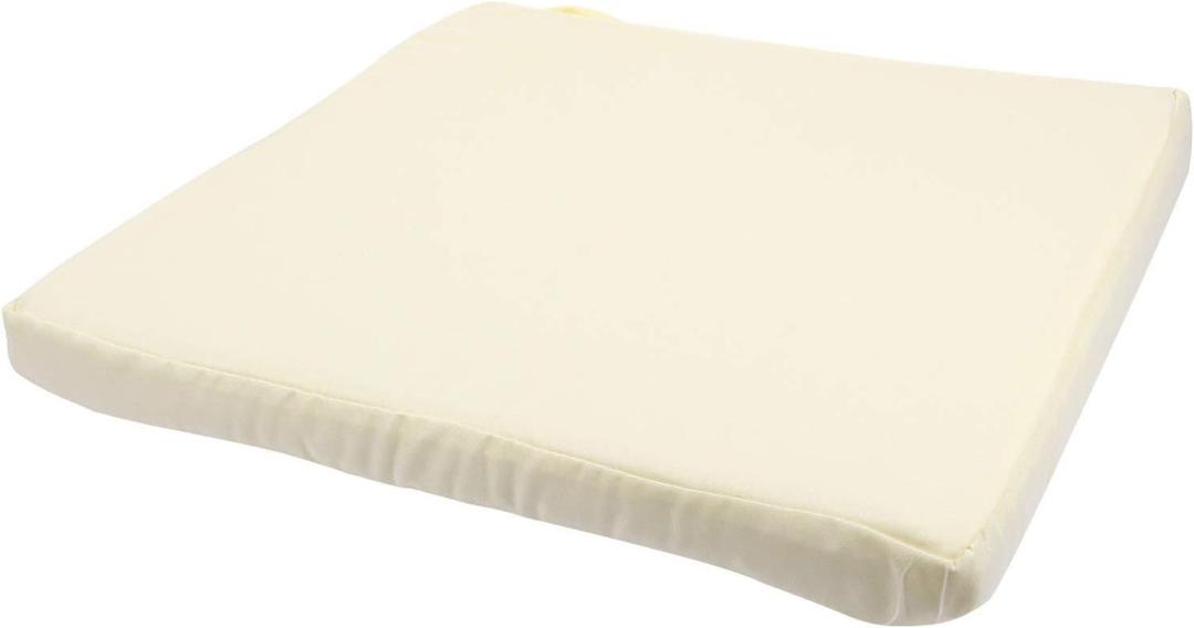 BESPORTBLE Outdoor Chair Seat Cushion Cover Washable Square Pad for Sofa and Car and Breathable Design for Home Office and School Use