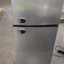 Frigidaire, 2 Door Apartment Size Refrigerator/Freezer Combo, 7.5 cu ft, Platinum Series, Stainless, 23" D x 21.5" W x 55.5" H