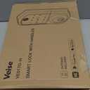 Veise VE017G-H Wi-Fi Smart Fingerprint Front Door Lock Set, Remote App Control, Keyless Entry Deadbolt with Handle, Backlit Keypad, IP55 Weatherproof, Auto Lock, Easy to Install, Matte Black