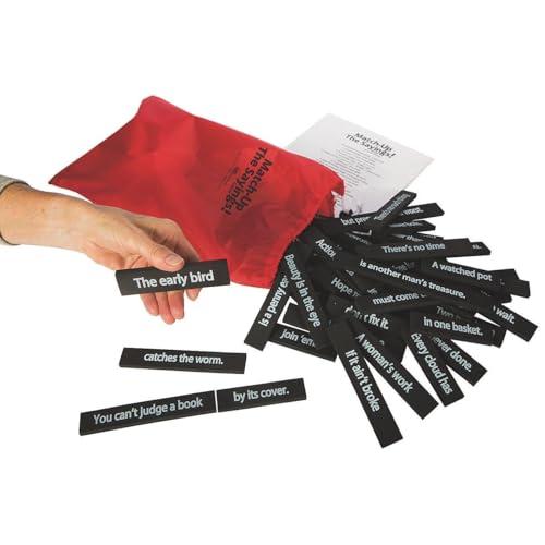 S&S Worldwide-mp-18760 Match Up The Sayings Game