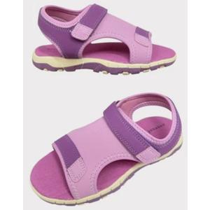 Everest Girls US-3, Purple Adjustable Strap Sandals Comfort Summer Shoes
