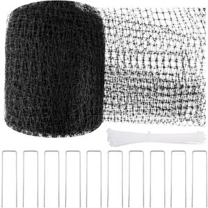 Bird Netting 5 x 100 FT Heavy Duty Garden Netting Deer Fence Netting Pest Barrier for Protect Fruit Trees, Plants and Vegetables Against Birds, Deer, Squirrels, Black