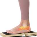 Juoe Ankle Foot Strengthener Exerciser for Sprained,Ankle Balance Board for Physical Therapy,Side Kick Ankle Board,Stability Exercises,Posture Corrector,Foot Balance Board for Plantar Fasciitis Relief (Black)