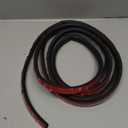 Rubber Seal Strip, Self-Adhesive D Shape EPDM Rubber Weather Stripping for RV, Boat, Auto, Truck, Marine, Garage Doors/Window and More, W:0.75"; H:0.375",13Ft