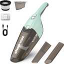 Shop-Vac Wet/Dry Handheld Vacuum, Powerful Small Vacuum Cordless Rechargeable, Wall-Mounted Hand Vac with Crevice Tool, Portable Vacuum for Home & Car, Lightweight & Compact, Green
