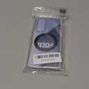 YQODSZ for Samsung Galaxy Z Fold 7 Clear Case with Rotating Ring Holder, Z Fold 7 Magnetic Case Support Wireless Charging Slim Thin Crystal Clear Hard PC Protective Cover Case for Z Fold 7 Black