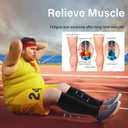 Diu Life 3 Pairs Plus Size Compression Socks for Women and Men Wide Calf Extra Knee High Support for Circulation, Size: Large-X-Large