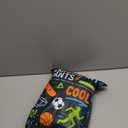 Carer Washable Incontinence Underwear for Children with Front Absorbent 100ML Cotton Reusable Boys Incontinence Underwear Breathable Kids Absorbent Leak Proof Briefs for Boy Age 4-18, 5 Pack, X-Large (2 Black/Orange/2 Green)