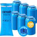 CXYARY 100 Pack Vomit Bags Disposable, 1000ml Emesis Bags, Portable Throw Up Puke Nausea Bag for Pregnant Women, Leak Resistant for Car and Travel Motion Sickness