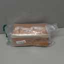 Prite Makeup Bag for Women Travel Waterproof Vegan Leather Cosmetic Bag Open Flat Toiletry Bag With Clear Divider and Handle (Brown) (Medium)