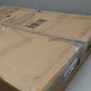 36 Inch Collapsible Dog Crate with Diamond Mesh, No-Tool Assembly Foldable Dog Kennel with 4 Lockable Wheels, Removable Tray, Portable Dog Cage for Medium/Large Dogs, Space-Saving, Indoor Outdoor Use (White)