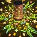 LOVERUIS Solar Lanterns Outdoor Waterproof Patio Decor Hummingbird Gifts for Mom Grandma Women Mothers Day Gift Garden Decors Porch Yard Spring Decor