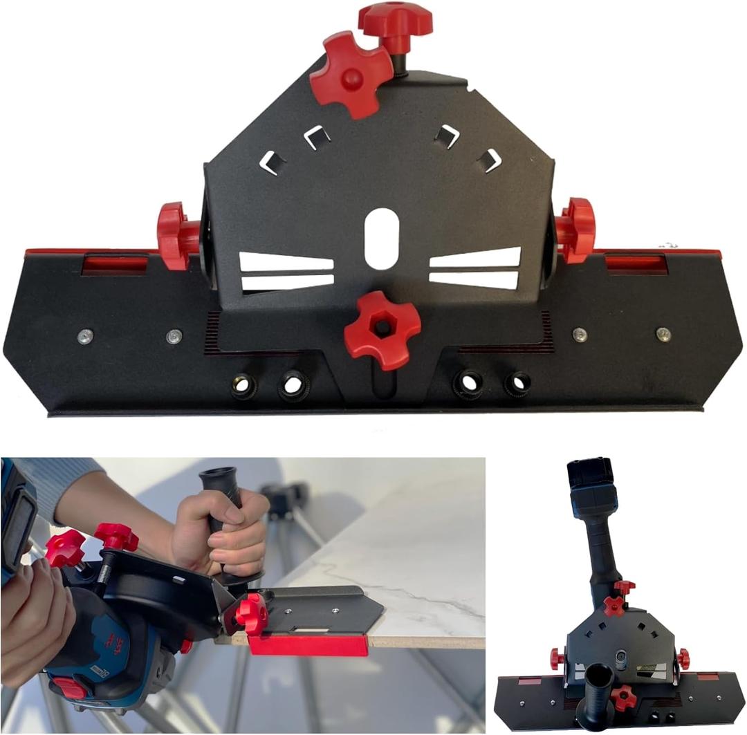 45 Degree Tile Chamfering Tool, Angle Grinder Tool for Tile Chamfering, Tile Cutting Tools for 4-1/2 & 5 Angle Grinder