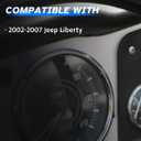 Front ABS Wheel Speed Sensor Left and Right fit for Jeep Liberty (02-07)
