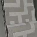 6069 Outdoor Patio Mat, Grey/Light Tan, 8' x 16'