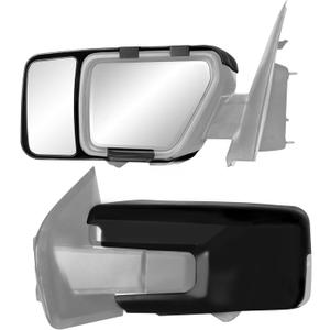 K SOURCE Snap & Zap 81860 Custom Fit Towing Mirror for 2021 up F150, Patented