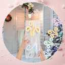 5pcs Set Macaron Color Christmas Decorations Picks, Pastel Woolen Candy Cane Christmas Tree Curly Picks, Christmas Tree Topper Decorations Home Vase Holiday Party Ornaments