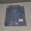 Alex Vando Mens Summer Shirts See Through Sheer Lace Casual Short Sleeve Button Down Beach Shirt (L)