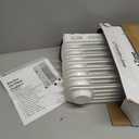 Comfort Zone Electric Oil-Filled Radiant Radiator Space Heater, Never Refill, Adjustable Thermostat, Tip-Over Switch & Overheat Protection System, Ideal for Home, Bedroom, & Office, 1,200W, CZ7007J