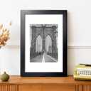 LaVie Home 16 x 24 Picture Frame Black Poster Frame,Display Pictures 12x18 with Mat or 16x24 Without Mat, Stable and Sturdy Frame and Polished Plexiglass, Suitable for wall decoration1 Pack