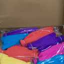 Hsei 19 Pcs Mexican Crepe Paper Flowers 8" 10" 12" Crepe Paper Mexican Flowers Tissue Large Colorful Fiesta Decoration for Wedding Wall Decoration