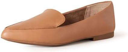 Amazon Essentials Women's Loafer Flat, Brown, Size 7,5