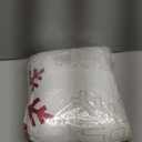 Galoker Christmas Throw Blanket Snowflake Couch Blanket Super Soft Flannel Throw Blanket Winter Plush Fuzzy Warm Bed Blanket Christmas Holiday Decor for Couch Bed 60"X80"