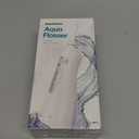 AquaSonic Water Flosser - Cordless Rechargeable Water Flossers for Teeth Cleaning - Waterproof Aqua Flosser, Portable Oral Irrigator for Dental Cleaning with 5 Jet Tips  Braces Home Travel. (White)