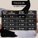 Ankle Socks for Men & Women 78% Organic Cotton, Moisture Wicking, Arch Support,Cushioned Athletic Comfort (6 Pairs) (White, M)