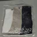 Kamo Fitness Cozy 3-Pair Pack - Scrunch Long Crew Socks for Women, Soft & Breathable Boot and Slouch Socks, Size 5-9 (Mixed)