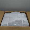 Hobestluk Bean Bag Chair for Adult Small Bean Bag Chairs with Arms Furry Beanbag Chair with Foam Filler Stuffed Bean Bag Sofa for Reading in Bedroom Living Room and Dorms (Blue Grey)