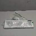 Wireless Keyboard and Mouse Combo, FullSized Wireless Keyboard and Adjustable DPI Mouse, 2.4GHz USB Receiver, Silent Keyboard and Mouse for PC, Windows, MAC, Desktop, Laptop (Avocado Green)