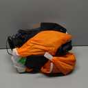 7FT Halloween Inflatable Decoration with Witch Ghost Blow Up Green Sprite with Pumpkins Set Yard Decorations Built in LED for Halloween Fall Holiday Party Indoor Garden, Lawn, Yard, Patio Decor