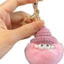 Cute Plush Keychains Cute Kawaii Keychains Plush Keychain For Handbag Backpack Soft Party Favors For WomenPink Shortleg