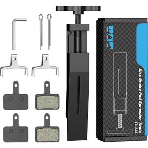 Pawfly Bicycle Disc Brake Pad Spreader Tool, Bike Brake Piston Press Tool for Hydraulic Disc Brakes, Brake Caliper Compression Tool, Brake Piston Pusher for Disc Brake Pad Replacement