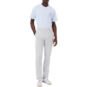 Lacoste Men's Core Collection Slim Fit Solid Trousers (33 Regular, Gray)