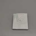 GNMN Active Noise Cancelling Ear Buds Wireless Earbuds 96hrs Playback Bluetooth Headphones Dual Battery Display Stereo Bass Earphones with Earhooks Microphone IPX7 Waterproof Headset for Sports/Gym (Black)