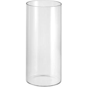 PATIKIL Clear Glass Cylinder Vase, 5.9" Tall and 2.6" Dia Tabletop Flowers Vase Floating Candle Holder Vase for Home Decor Wedding Centerpieces(13.5oz)