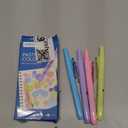 WRITECH Retractable Highlighters Assorted Colors: Chisel Tip Click Aesthetic Highlighter Marker Pens Pack Multi Colored Ink No Bleed Smear for Highlighting Journaling (6ct Pastel)