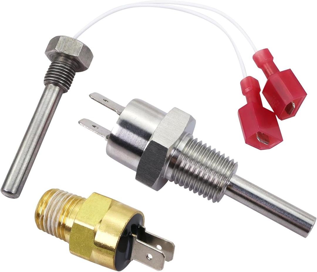 42002-0024S Stack Flue Sensor 42001-0063S High Limit Switch & 42001-0053S Heater Thermistor Compatible with Pentair Pool and Spa Heaters