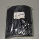 Tomnk 500pcs Straws Disposable, 10.3 Inches Plastic Straws, Plastic Drinking Straws for Tumblers and Ice Coffee