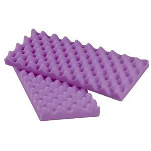 Medline Industries NON081343 Convoluted Foam Armboard Pads, 2" x 8" x 20", Purple (Pack of 12)