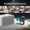 SHUPAN 96/97 Ink Cartridge Combo Pack Remanufactured Ink Cartridge Replacement for HP 96 97 for HP Deskjet 5940 6940 6840 Officejet 7210 7310 Photosmart 2610 2710 Printer (1 Black 1 Tri-Color)