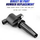 Set of 4 Ignition Coil Pack and Spark Plugs Fits for Ford Fusion Escape C-Max Transit Connect Lincoln MKZ Mercury Mariner Milan 2010 2011 2012 2013 2014 2015 2016 2.5 2.0 L4 Replaces# DG507