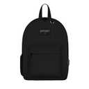 East West U.S.A Simple Student School Book Bag, Black