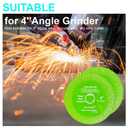 2 x 5 pcs Glass Cutting Disc for Angle Grinder, 4" X 7/8Ceramic Tile Cutter Blade, Ultra-Thin Diamond Glass Cutters Tools for Grinding Ceramic,Crystal,Wine Bottle,Tile,Jade